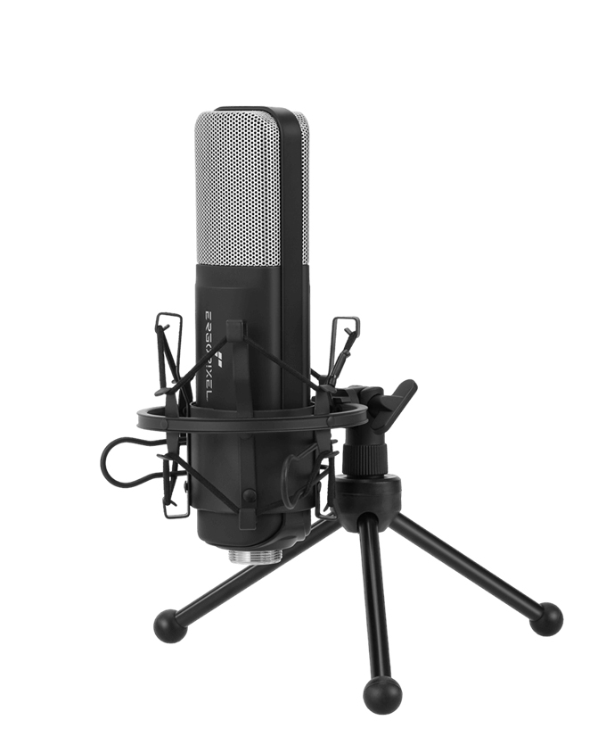 ERGOPIXEL Studio Microphone with Tripod Black EPMP0001 XKUBE Studio